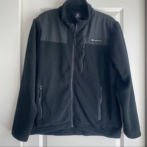 Rowdy Gentleman Men’s Black Fleece Jacket - M